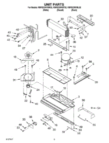 06 - Unit parts for Kitchenaid Refrigerator KBRS22KKWH00 from AppliancePartsPros.com