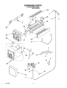 11 - Ice Maker parts for Kitchenaid Refrigerator KSRS22FGSS15 from AppliancePartsPros.com