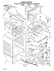 02 - Liner parts for Kitchenaid Refrigerator KTRS19KKWH00 from AppliancePartsPros.com