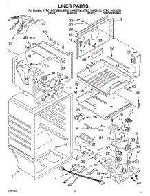 02 - Liner parts for Kitchenaid Refrigerator KTRC19KKBT00 from AppliancePartsPros.com