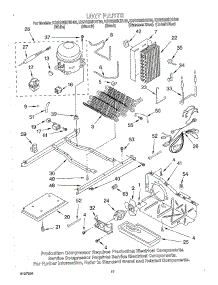 11 - Unit parts for Kitchenaid Refrigerator KSRS25IKSS00 from AppliancePartsPros.com