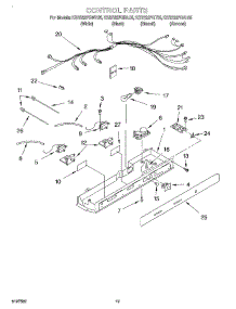 12 - Control, Optional parts for Kitchenaid Refrigerator KSRS22FGWH05 from AppliancePartsPros.com