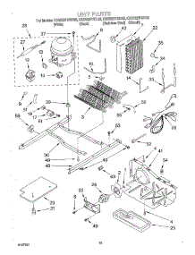 08 - Unit parts for Kitchenaid Refrigerator KSRB22FHSS05 from AppliancePartsPros.com
