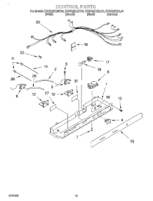09 - Control, Optional parts for Kitchenaid Refrigerator KSRS22KGAL04 from AppliancePartsPros.com