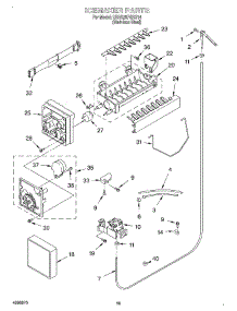 12 - Icemaker, Optional parts for Kitchenaid Refrigerator KSRS25FGSS14 from AppliancePartsPros.com