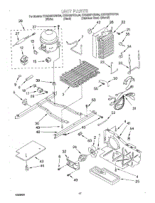 11 - Unit parts for Kitchenaid Refrigerator KSRB25FHSS04 from AppliancePartsPros.com