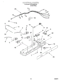 10 - Control parts for Kitchenaid Refrigerator KSRS25IHBU02 from AppliancePartsPros.com