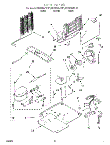 05 - Unit parts for Kitchenaid Refrigerator KTRS21MJBT01 from AppliancePartsPros.com