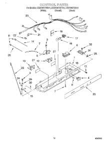11 - Control parts for Kitchenaid Refrigerator KSRV25FHBT01 from AppliancePartsPros.com