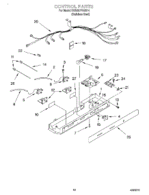 10 - Control parts for Kitchenaid Refrigerator KSRS27FGSS14 from AppliancePartsPros.com