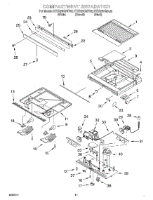 07 - Compartment Separator, Optional parts for Kitchenaid Refrigerator KTRS25KGBL02 from AppliancePartsPros.com