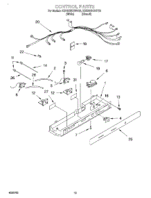 09 - Control, Optional parts for Kitchenaid Refrigerator KSRS22KGWH03 from AppliancePartsPros.com
