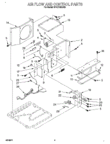 03 - Air Flow And Control parts for Whirlpool Air Conditioner BPAC1000AS0 from AppliancePartsPros.com