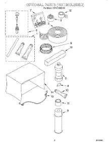 04 - Optional parts for Whirlpool Air Conditioner BPAC1800BS2 from AppliancePartsPros.com