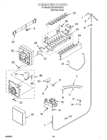 12 - Ice Maker, Optional parts for Kitchenaid Refrigerator KSRS25FGSS11 from AppliancePartsPros.com