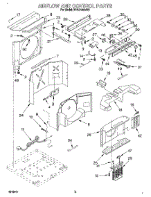 02 - Airflow And Control parts for Whirlpool Air Conditioner BPAC1830AS1 from AppliancePartsPros.com
