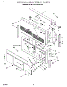 02 - Section parts for Kitchenaid Hood KIRD801XSS2 from AppliancePartsPros.com