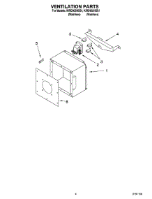 03 - Ventilation Parts parts for Kitchenaid Hood KIRD862HSS1 from AppliancePartsPros.com