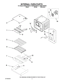 04 - Internal Oven Parts parts for Kitchenaid Oven KEBS107SSS04 from AppliancePartsPros.com