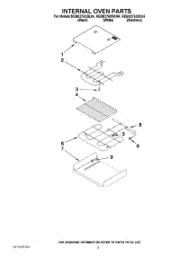 04 - Internal Oven Parts parts for Kitchenaid Oven KEBK276SWH04 from AppliancePartsPros.com