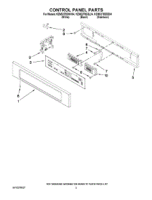02 - Control Panel Parts parts for Kitchenaid Oven KEMS378SWH04 from AppliancePartsPros.com
