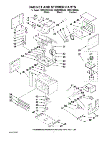 06 - Cabinet And Stirrer Parts parts for Kitchenaid Oven KEMS378SWH04 from AppliancePartsPros.com
