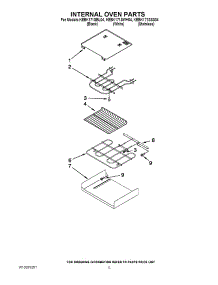 04 - Internal Oven Parts parts for Kitchenaid Oven KEBK171SWH04 from AppliancePartsPros.com