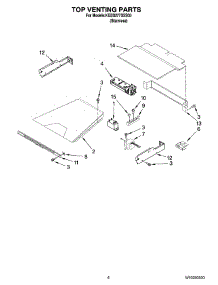 05 - Top Venting Parts, Optional Parts (Not Included) parts for Kitchenaid Oven KEBS277SSS03 from AppliancePartsPros.com