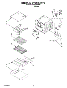04 - Internal Oven Parts parts for Kitchenaid Oven KEBS278SSS03 from AppliancePartsPros.com