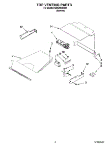 05 - Top Venting Parts, Optional Parts parts for Kitchenaid Oven KEBK206SSS03 from AppliancePartsPros.com