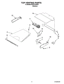 05 - Top Venting Parts, Optional Parts parts for Kitchenaid Oven KEBS107SSS03 from AppliancePartsPros.com