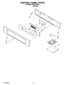 02 - Control Panel Parts parts for Kitchenaid Oven KEBS207SSS03 from AppliancePartsPros.com