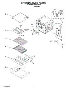 04 - Internal Oven Parts parts for Kitchenaid Oven KEBS207SSS03 from AppliancePartsPros.com