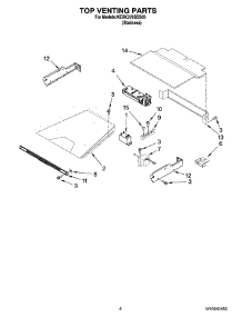 05 - Top Venting Parts, Optional Parts (Not Included) parts for Kitchenaid Oven KEBK276SSS03 from AppliancePartsPros.com