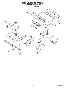 05 - Top Venting Parts, Optional Parts parts for Kitchenaid Oven KEBC167VSS00 from AppliancePartsPros.com