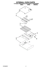 04 - Internal Oven Parts parts for Kitchenaid Oven KEBK276SSS02 from AppliancePartsPros.com