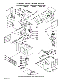 06 - Cabinet And Stirrer Parts parts for Kitchenaid Oven KEMS378SBL02 from AppliancePartsPros.com