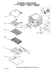 04 - Internal Oven Parts parts for Kitchenaid Oven KEMS378SWH02 from AppliancePartsPros.com