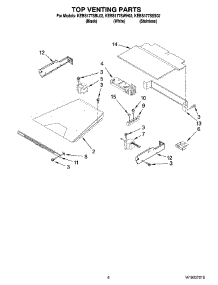 05 - Top Venting Parts, Optional Parts (Not Included) parts for Kitchenaid Oven KEBS177SWH02 from AppliancePartsPros.com