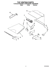 05 - Top Venting Parts, Optional Parts (Not Included) parts for Kitchenaid Oven KEBS278SWH02 from AppliancePartsPros.com