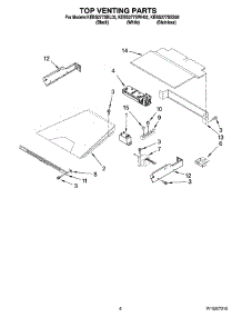 05 - Top Venting Parts, Optional Parts (Not Included) parts for Kitchenaid Oven KEBS277SWH02 from AppliancePartsPros.com