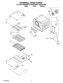 04 - Internal Oven Parts parts for Kitchenaid Oven KEBS278SBL02 from AppliancePartsPros.com