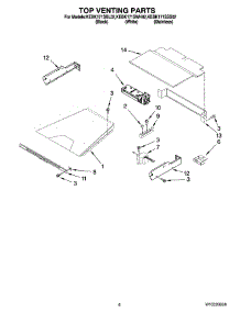 05 - Top Venting Parts, Optional Parts (Not Included) parts for Kitchenaid Oven KEBK171SSS02 from AppliancePartsPros.com