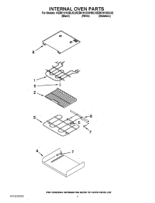 04 - Internal Oven Parts parts for Kitchenaid Oven KEBK101SSS02 from AppliancePartsPros.com