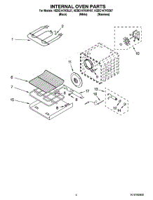 03 - Internal Oven Parts parts for Kitchenaid Oven KEBC147KWH07 from AppliancePartsPros.com