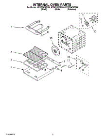 04 - Internal Oven Parts parts for Kitchenaid Oven KEBC247KWH06 from AppliancePartsPros.com