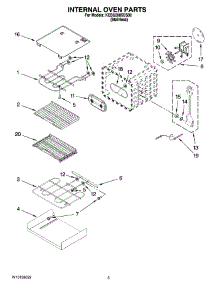 04 - Internal Oven Parts parts for Kitchenaid Oven KEBU208SSS00 from AppliancePartsPros.com