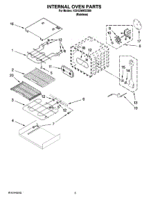 04 - Internal Oven Parts parts for Kitchenaid Oven KEHU309SSS00 from AppliancePartsPros.com