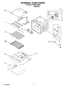 04 - Internal Oven Parts parts for Kitchenaid Oven KEBU107SSS00 from AppliancePartsPros.com
