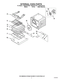 05 - Internal Oven Parts parts for Whirlpool Oven YKEMC307KB0 from AppliancePartsPros.com
